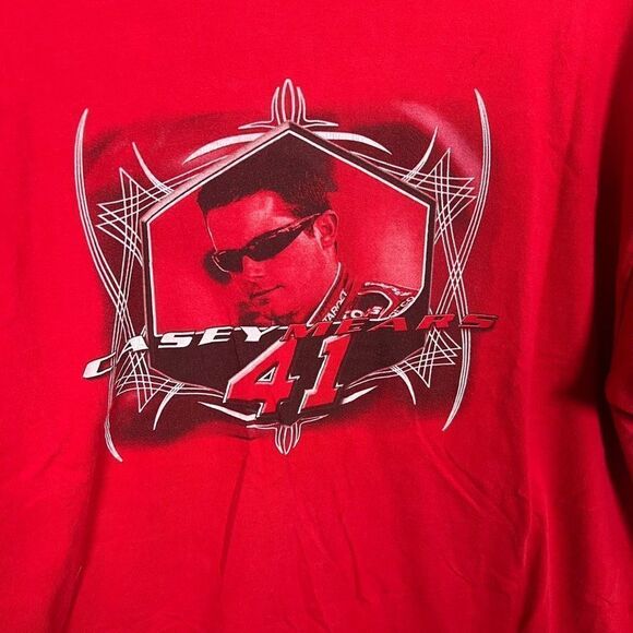 Vintage Y2K Casey Mears Nascar Racing Chase Authentics T-shirt Mens L - Picture 5 of 6